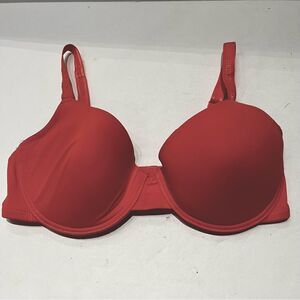 Juicy Couture Bra Underwire, Lightly Padded Coral Size 36D